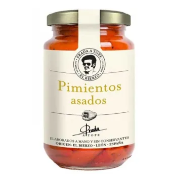 PIMIENTOS ASADOS PICANTES PESO NETO 300gr