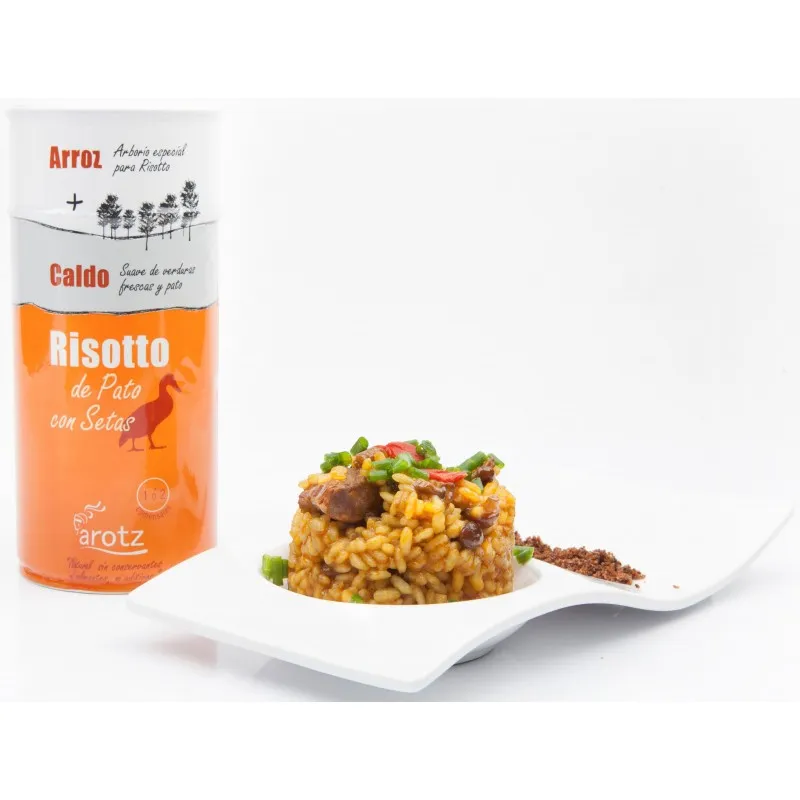 RISOTTO DE PATO CON SETAS RISOTTO DE PATO CON SETAS